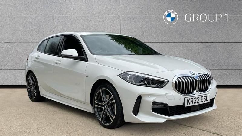 White Used 2022 BMW 118 M Sport Hatchback | £24,991 (A bit pricey) - Image 1/4