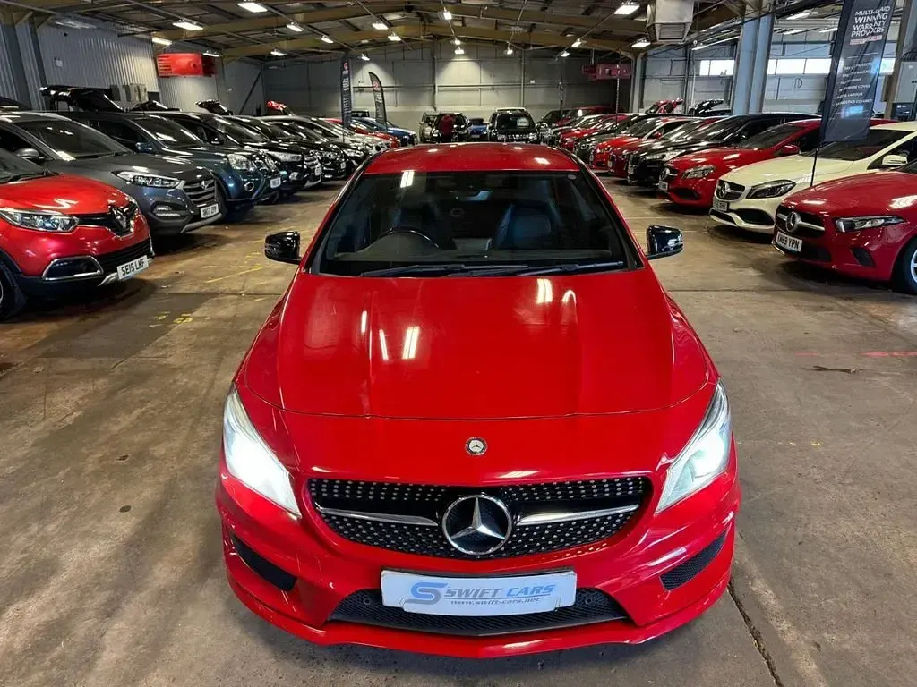 Used Mercedes CLA220 AMG 170 HP (125 kW) 2013 Red Sedan