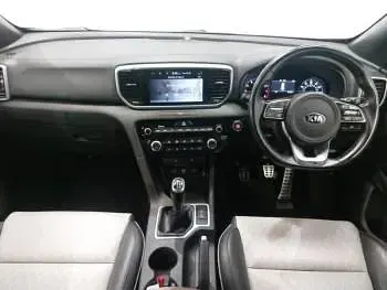 Used Kia Sportage GT-Line 150 HP (110 kW) 2021 Grey SUV