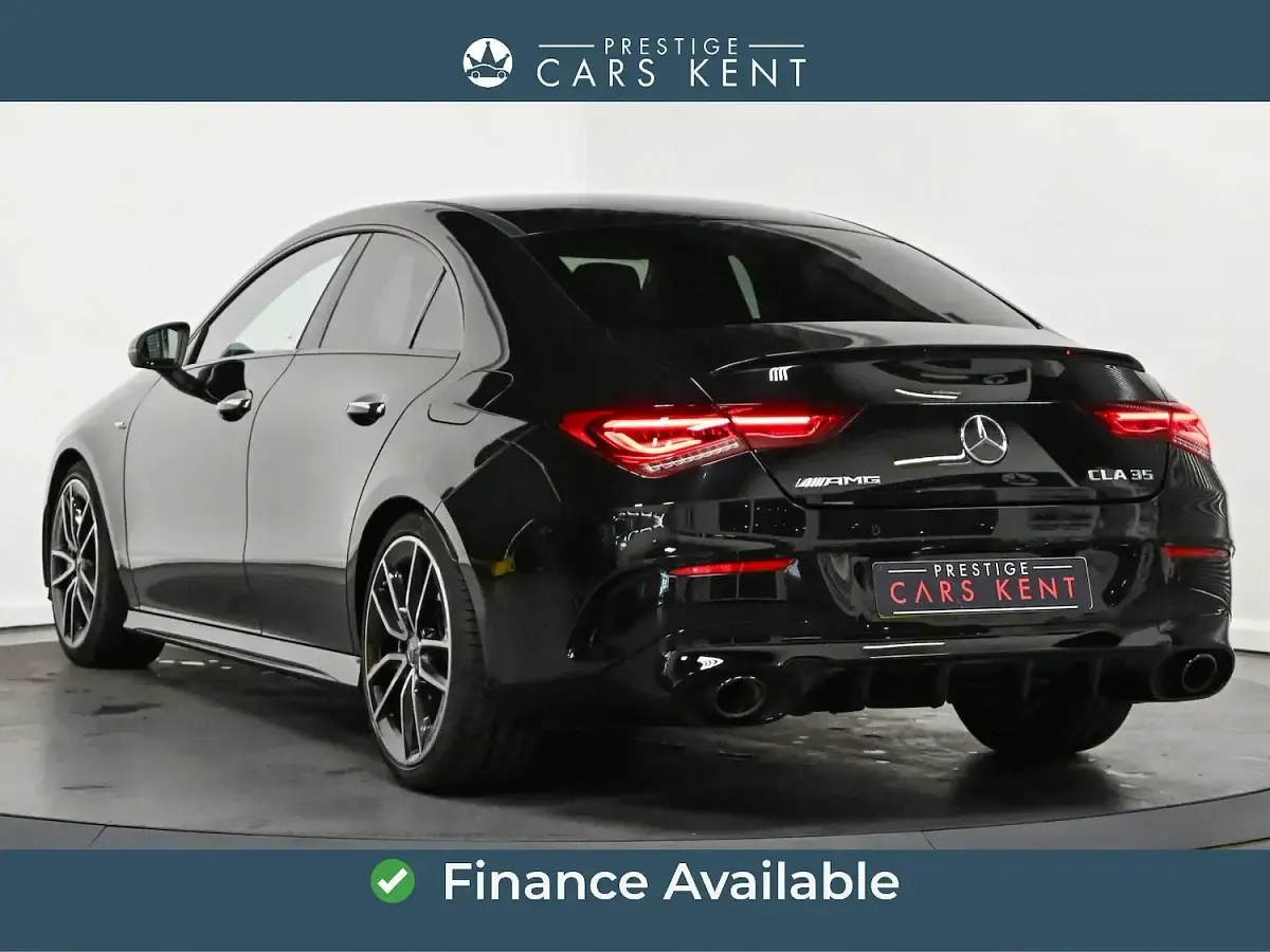 Used Mercedes CLA35 AMG Premium 306 HP (225 kW) 2022 Black Coupe