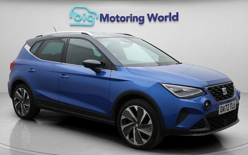 Used Seat Arona FR Sport 110 HP (80 kW) 2022 Blue SUV
