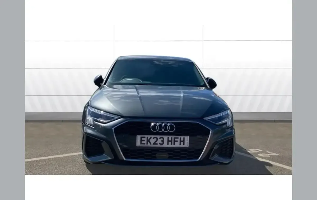 Used Audi A3 S-Line 110 HP (80 kW) 2023 Grey Sedan