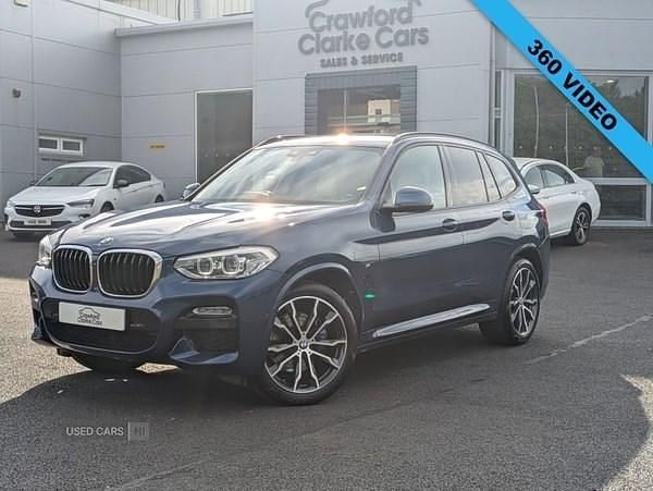 Blue Used 2018 BMW X3 M Sport SUV | £23,995 (Good price) - Image 1/4
