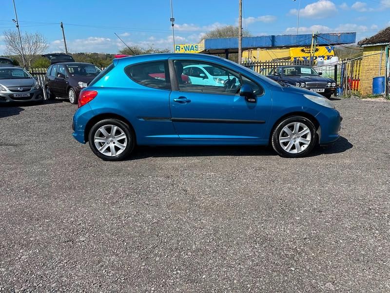 Used Peugeot 207 Sport 120 HP (88 kW) 2007 Blue Hatchback