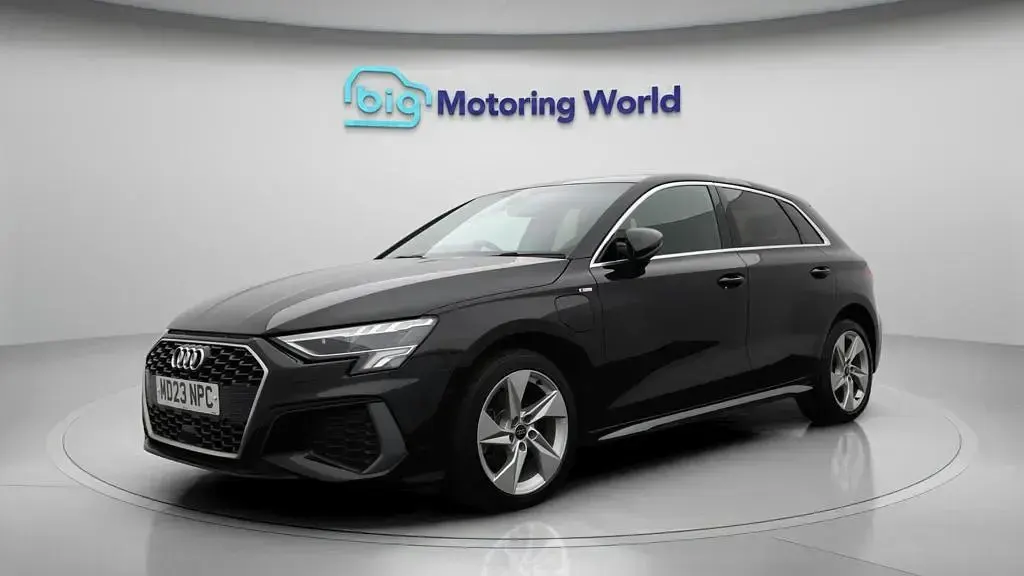 Used Audi A3 Sportback S-Line 204 HP (150 kW) 2023 Black Hatchback
