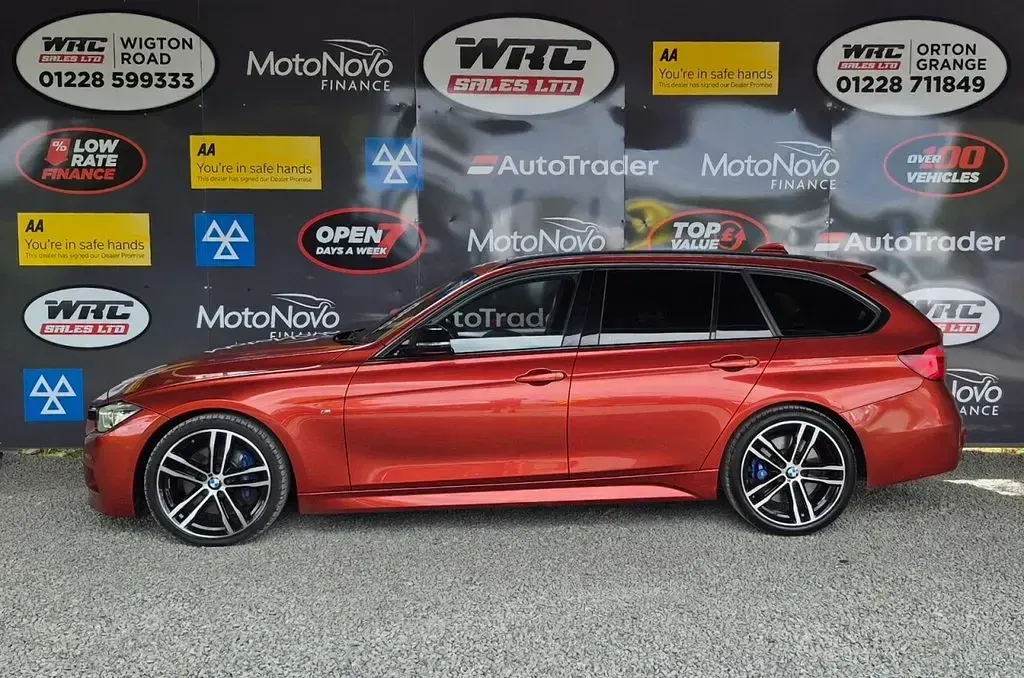 Used BMW 320 M Sport 190 HP (139 kW) 2018 Orange Estate
