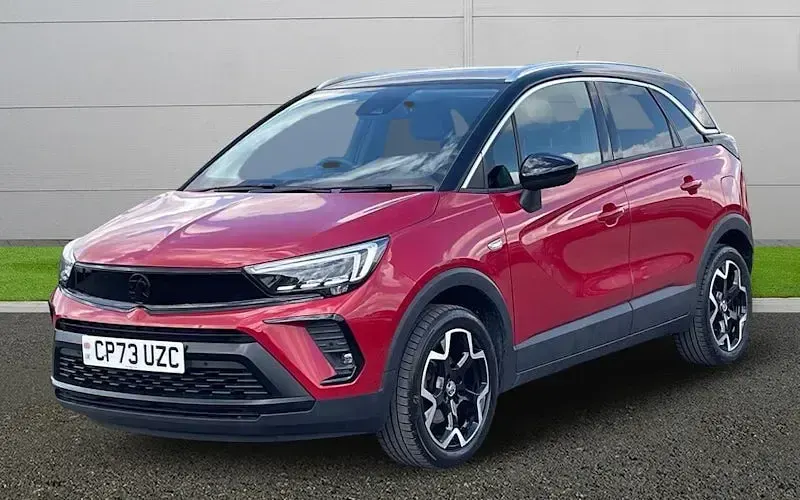 Used Vauxhall Crossland Ultimate 131 HP (96 kW) 2024 Red SUV
