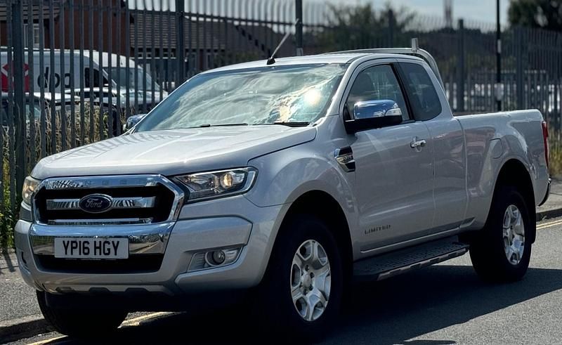 Silver Used 2016 Ford Ranger Limited Pickup | £6,495 (Super price) - Image 1/4