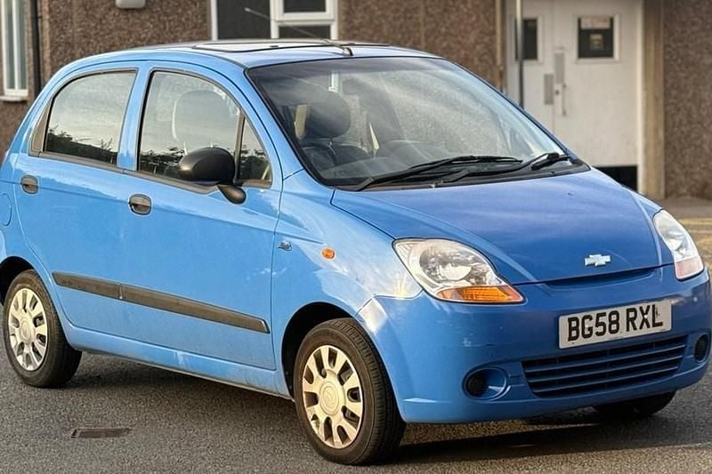Blue Used 2008 Chevrolet Matiz Hatchback | £1,395 (Super price) - Image 1/1