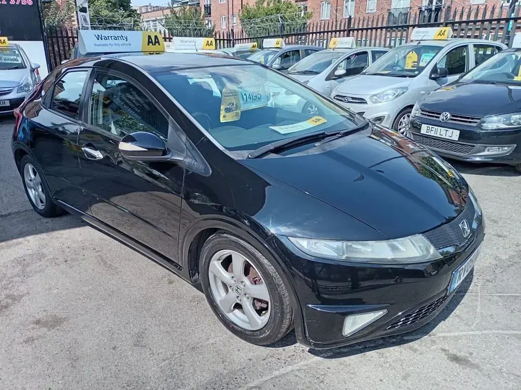 Used Honda Civic ES 140 HP (102 kW) 2009 Black Hatchback