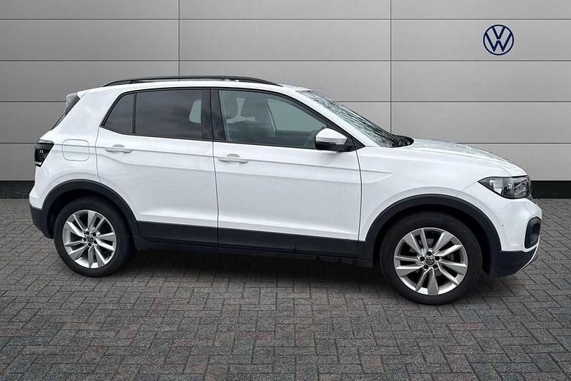 Used VW T-Cross SE 95 HP (69 kW) 2023 White SUV