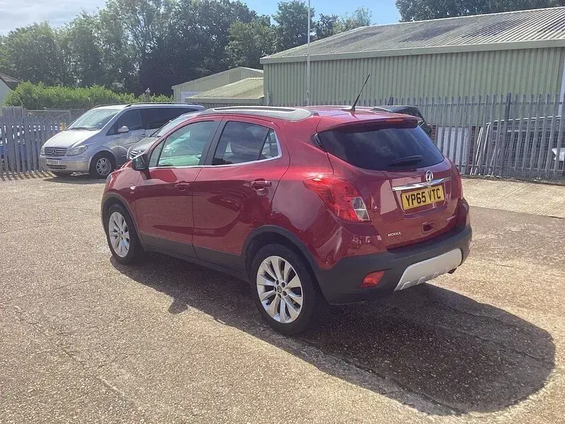 Used Vauxhall Mokka S 140 HP (102 kW) 2015 Red SUV