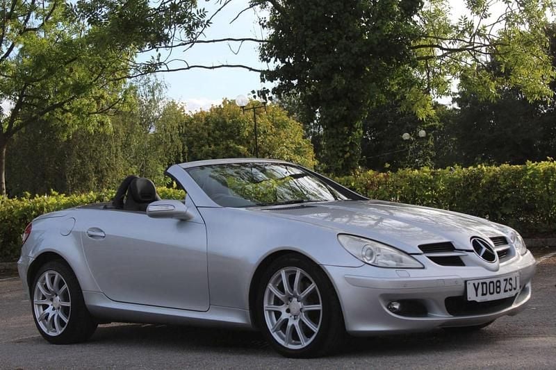 Silver Used 2008 Mercedes SLK280 Cabriolet | £4,990 (Fair price) - Image 1/4