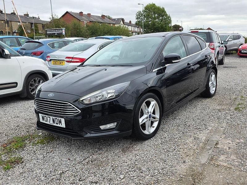 Used Ford Focus Zetec 2017 Black Hatchback