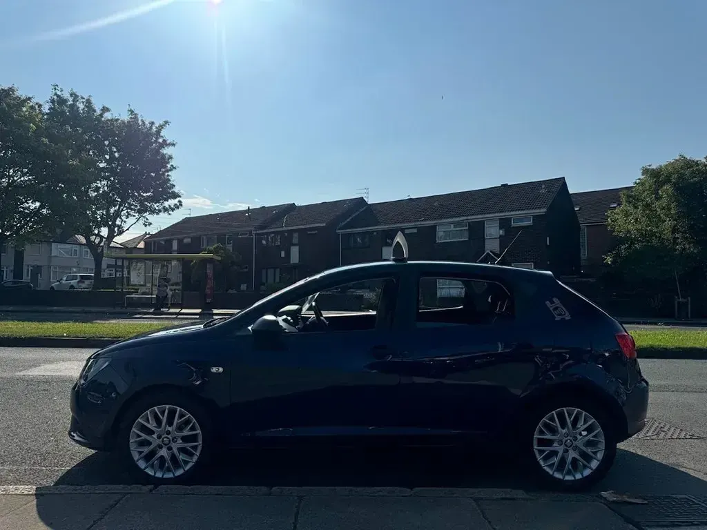 Used Seat Ibiza 74 HP (54 kW) 2016 Blue Hatchback
