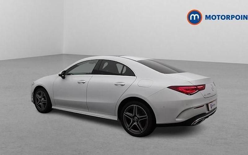 Used Mercedes CLA250e AMG Line Premium Plus 218 HP (160 kW) 2021 White Sedan