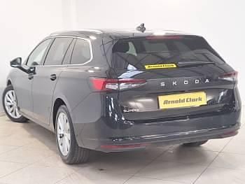 Used Skoda Superb SE Technology 150 HP (110 kW) 2024 Black Estate