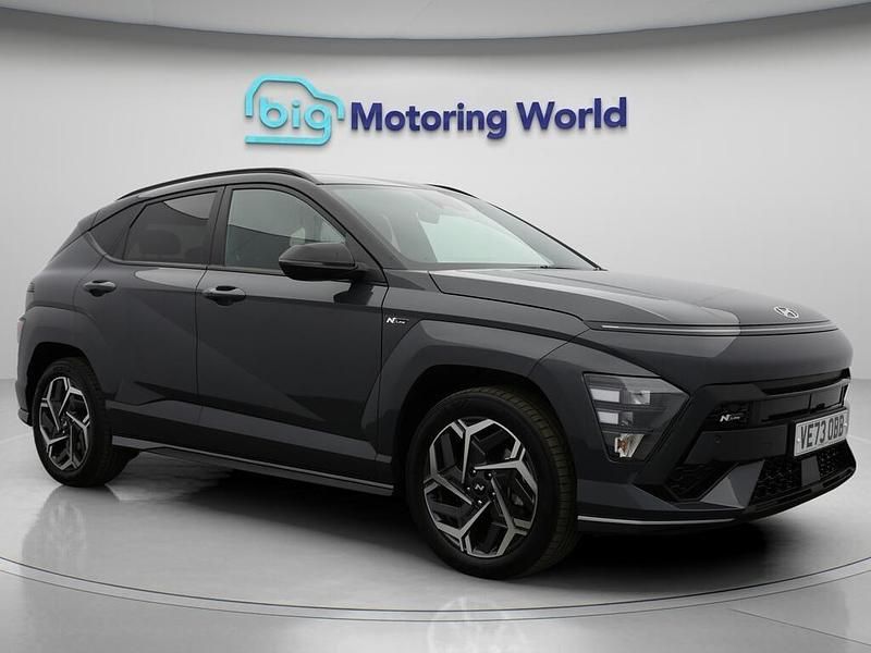 Grey Used 2023 Hyundai Kona N Line SUV | £22,300 (Fair price) - Image 1/4