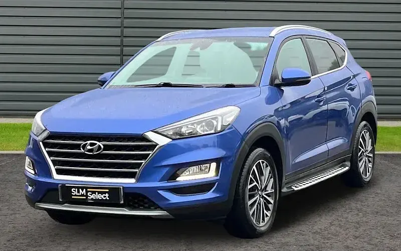 Used Hyundai Tucson Premium 116 HP (85 kW) 2019 Blue SUV