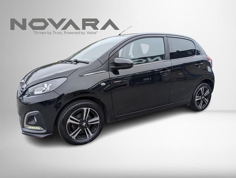 Used Peugeot 108 GT-line 82 HP (60 kW) 2016 Black Hatchback