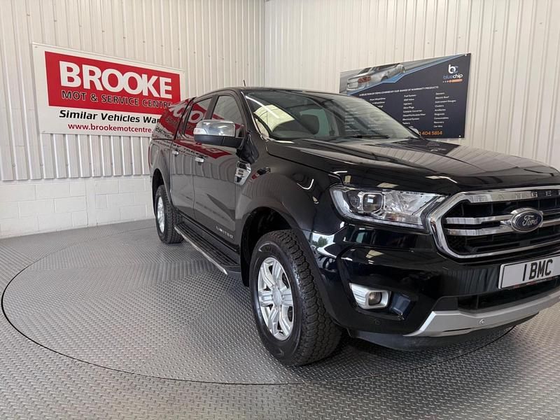 Black Used 2021 Ford Ranger Limited Pickup | £15,990 (A bit pricey) - Image 1/2