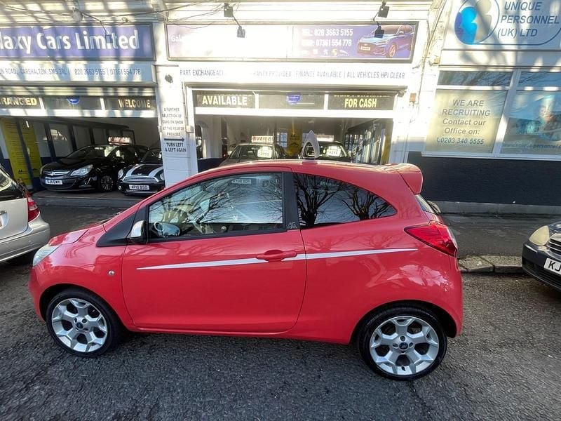 Used Ford Ka 69 HP (50 kW) 2010 Red Hatchback