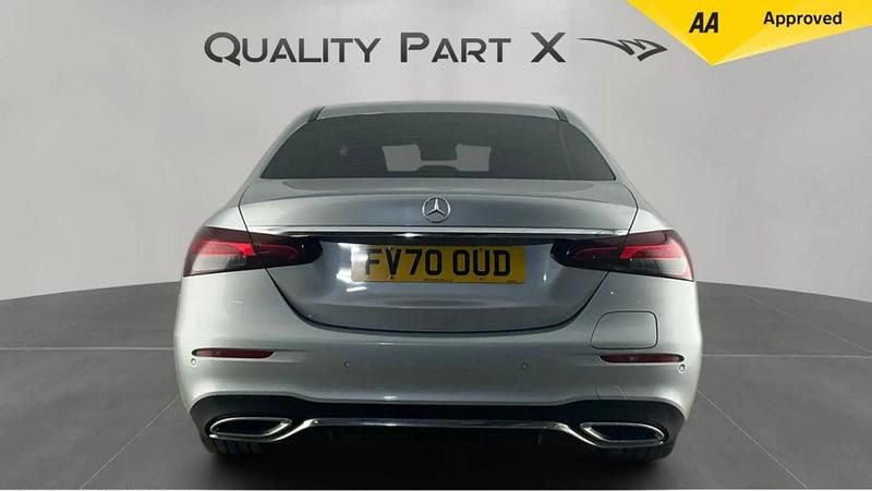 Used Mercedes E300 AMG line 2020 Silver Sedan