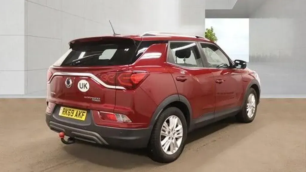 Used SsangYong Korando 136 HP (100 kW) 2019 Red SUV