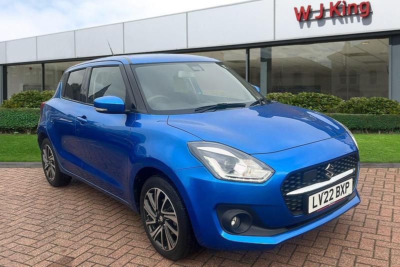 Blue Used 2022 Suzuki Swift SZ5 Hatchback | £12,695 (Fair price) - Image 1/3