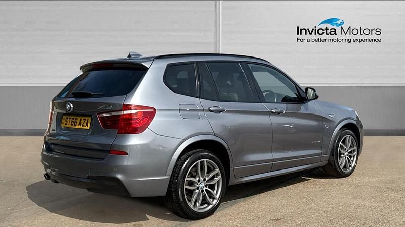 Used BMW X3 M Sport 190 HP (139 kW) 2016 Grey SUV