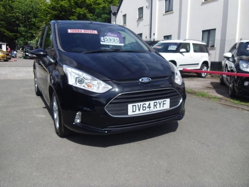 Black Used 2014 Ford B-MAX Zetec MPV | £5,995 (Fair price) - Image 1/4