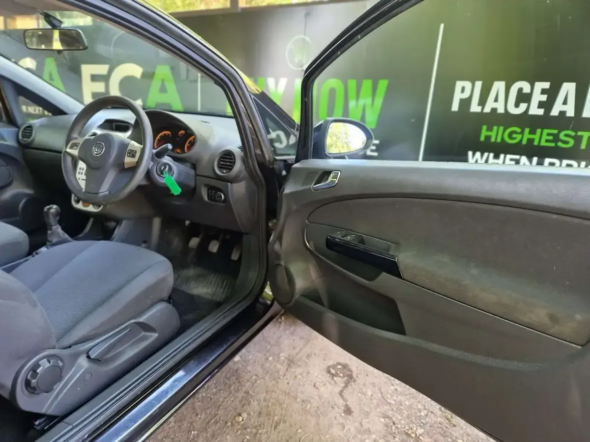 Used Vauxhall Corsa 2011 Black Hatchback