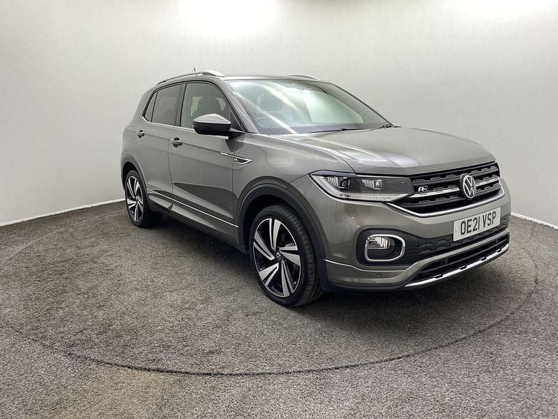 Grey Used 2021 VW T-Cross R-line SUV | £20,490 (Fair price) - Image 1/4
