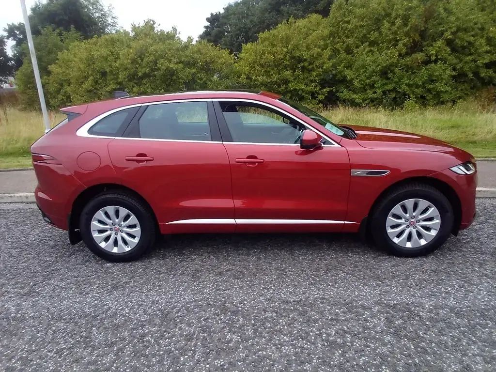 Used Jaguar F-Pace R-Dynamic 2021 Red SUV