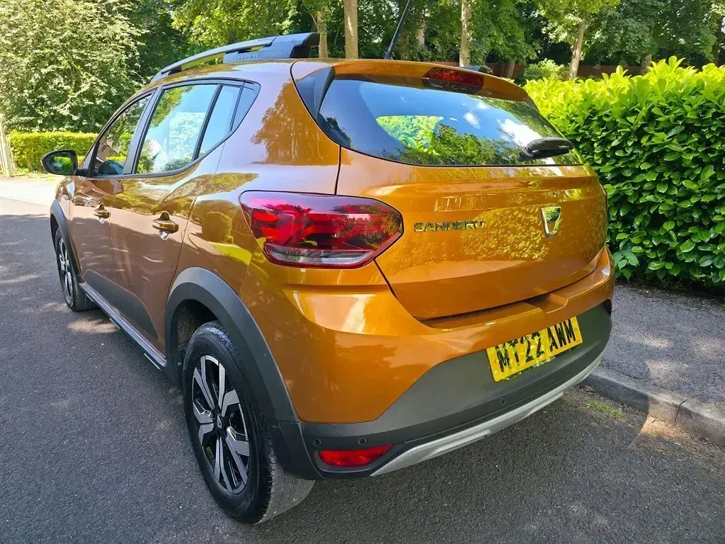 Used Dacia Sandero Prestige 2022 Orange Hatchback