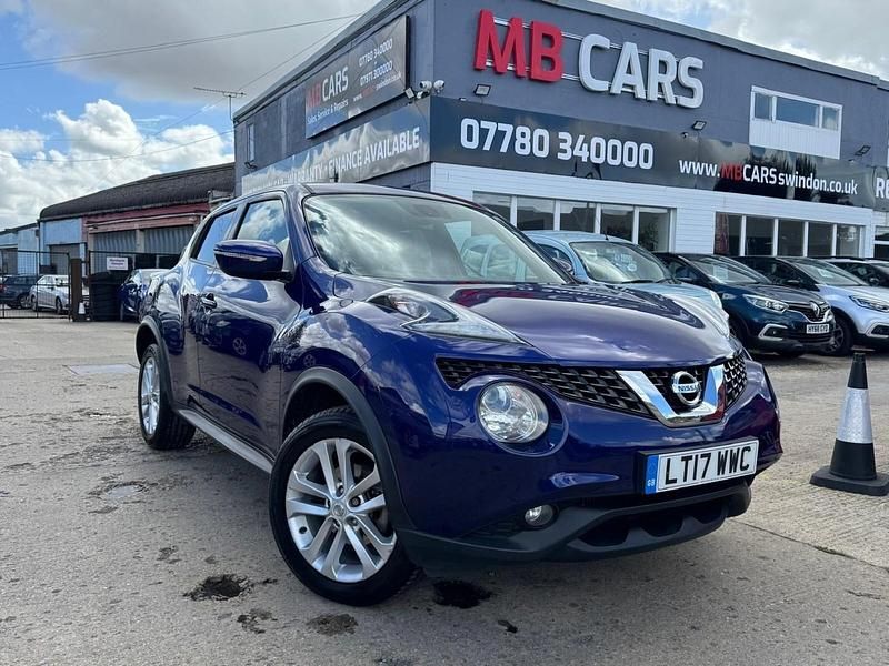 Blue Used 2017 Nissan Juke N-Connecta SUV | £6,690 (Fair price) - Image 1/4