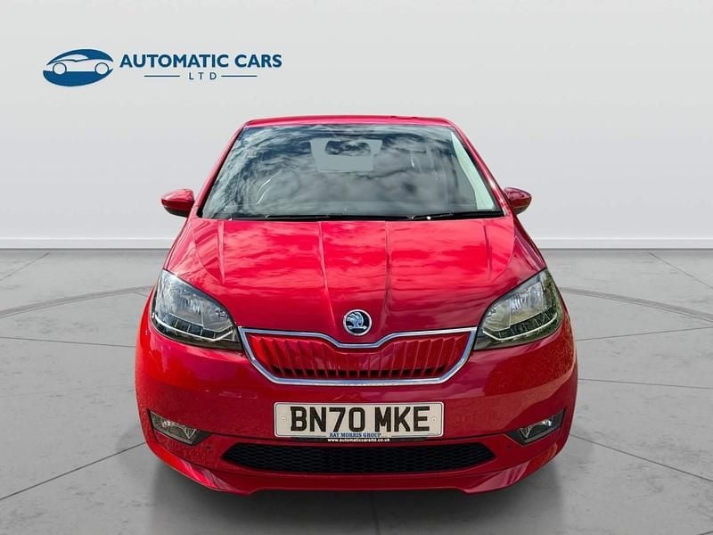 Used Skoda Citigo-e IV SE L 61 kW (83 HP) 2020 Red Hatchback