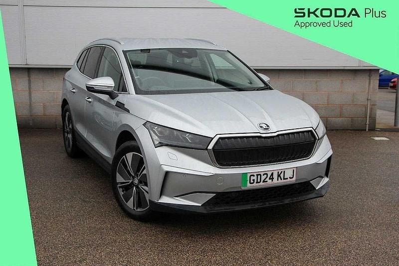 Used Skoda Enyaq iV 210 kW (286 HP) 2024 Brilliant silver metallic SUV