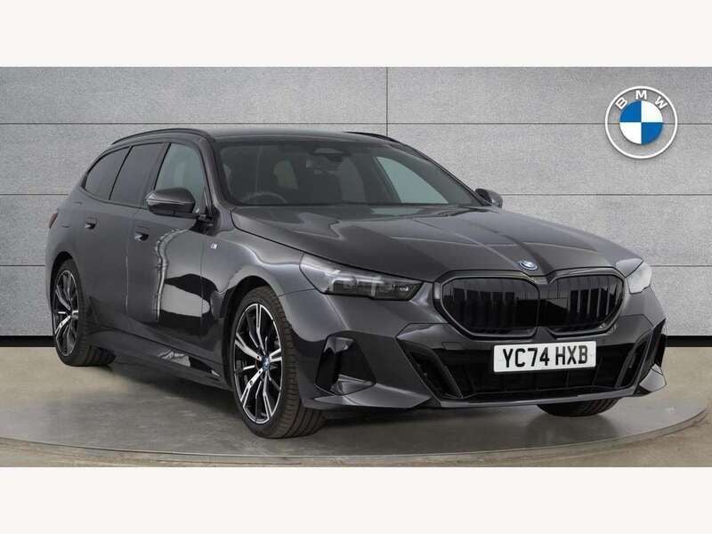Grey Used 2024 BMW 530e M Sport Estate | £47,995 - Image 1/4