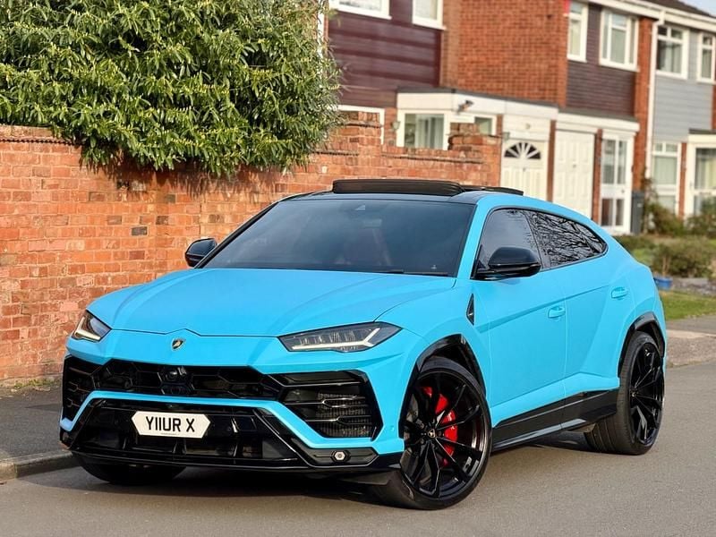 Used Lamborghini Urus 666 HP (489 kW) 2019 Blue SUV