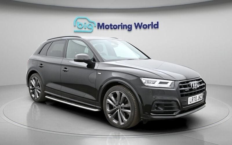 Used Audi Q5 S-Line 190 HP (139 kW) 2020 Black SUV