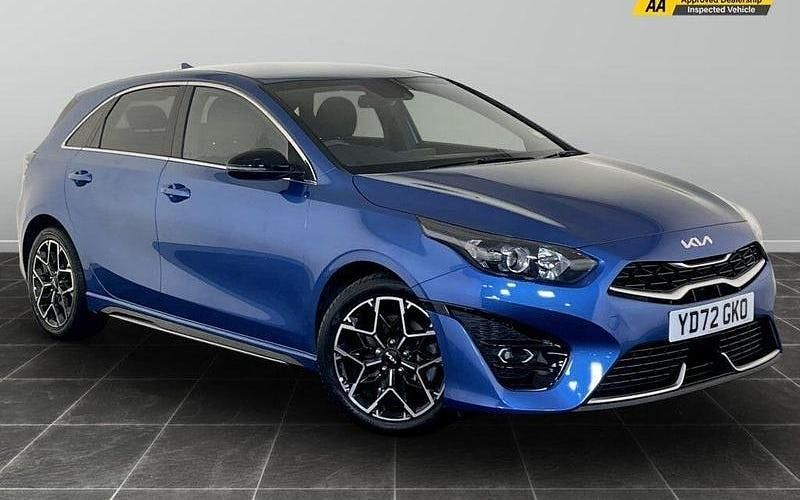Blue Used 2022 Kia Ceed GT-Line Hatchback | £16,195 (Fair price) - Image 1/2