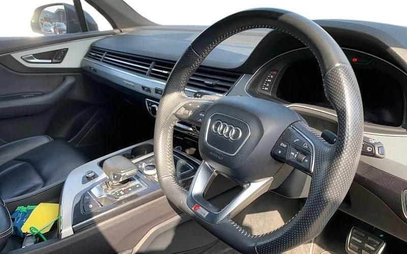 Używany Audi Q7 S-Line 272 KM (200 kW) 2018 Biały SUV