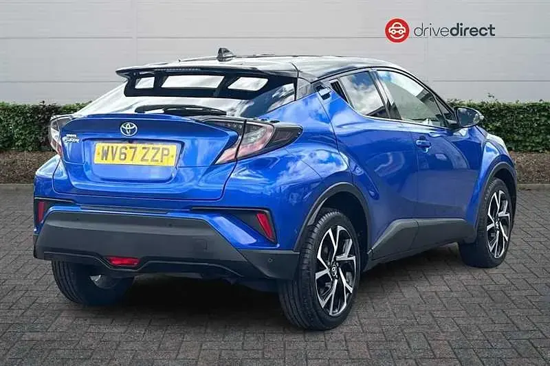 Used Toyota C-HR 116 HP (85 kW) 2017 Blue SUV