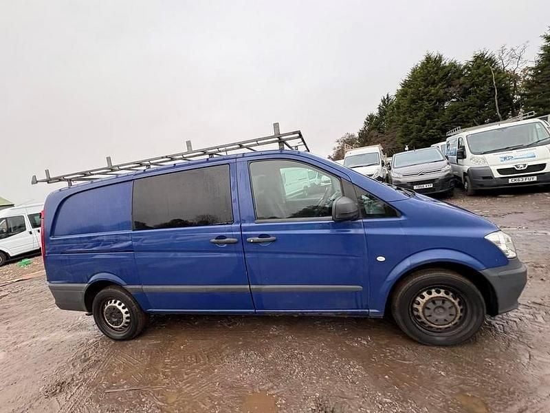 Used Mercedes Vito 95 HP (69 kW) 2014 Blue Van