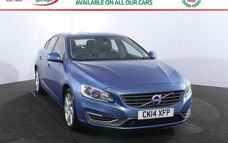 Used Volvo S60 SE Lux 136 HP (100 kW) 2014 Blue Sedan