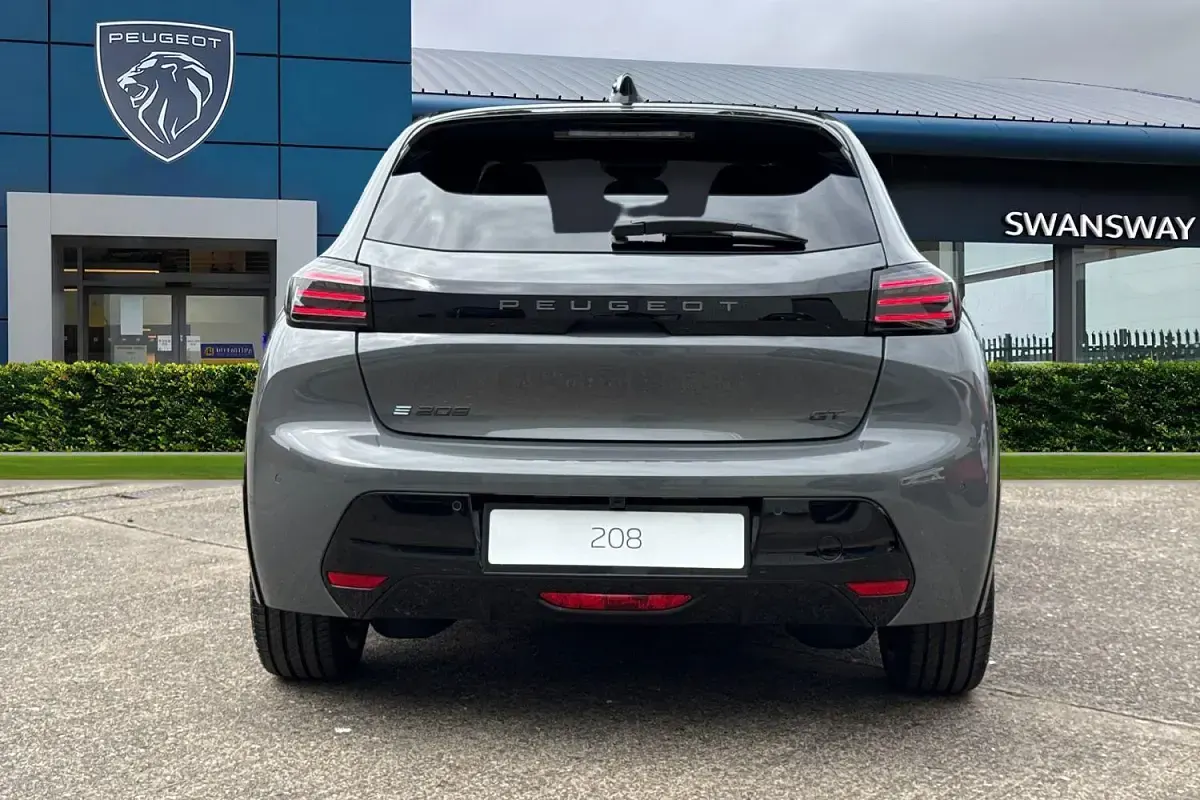 New Peugeot e-208 GT 113 kW (154 HP) 2026 Grey Hatchback