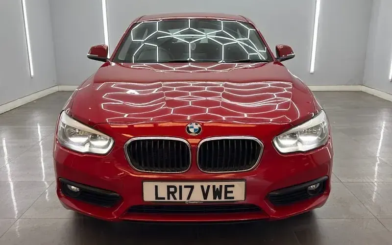Used BMW 116 Impressive 116 HP (85 kW) 2017 Red Hatchback