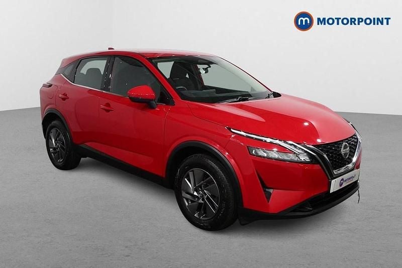 Red Used 2021 Nissan Qashqai Acenta Premium SUV | £15,599 (Good price) - Image 1/4