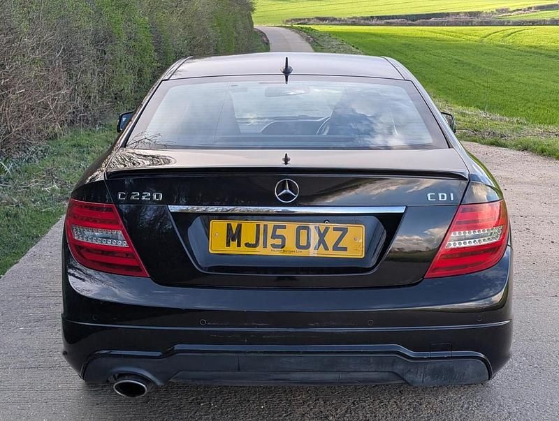 Used Mercedes C220 Sport Edition 2015 Black Coupe